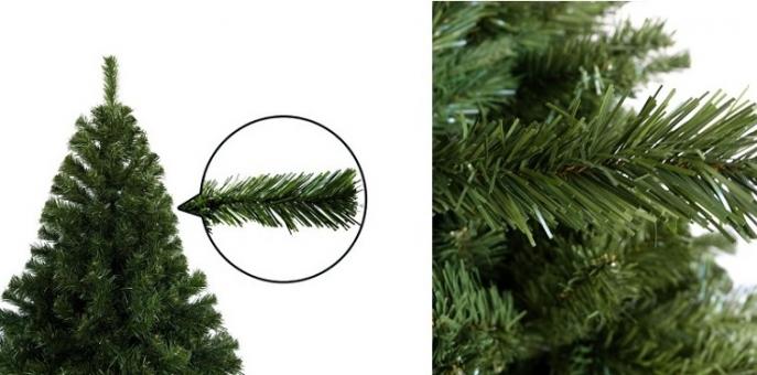 2 M Christmas Tree 1550 Tips - Green